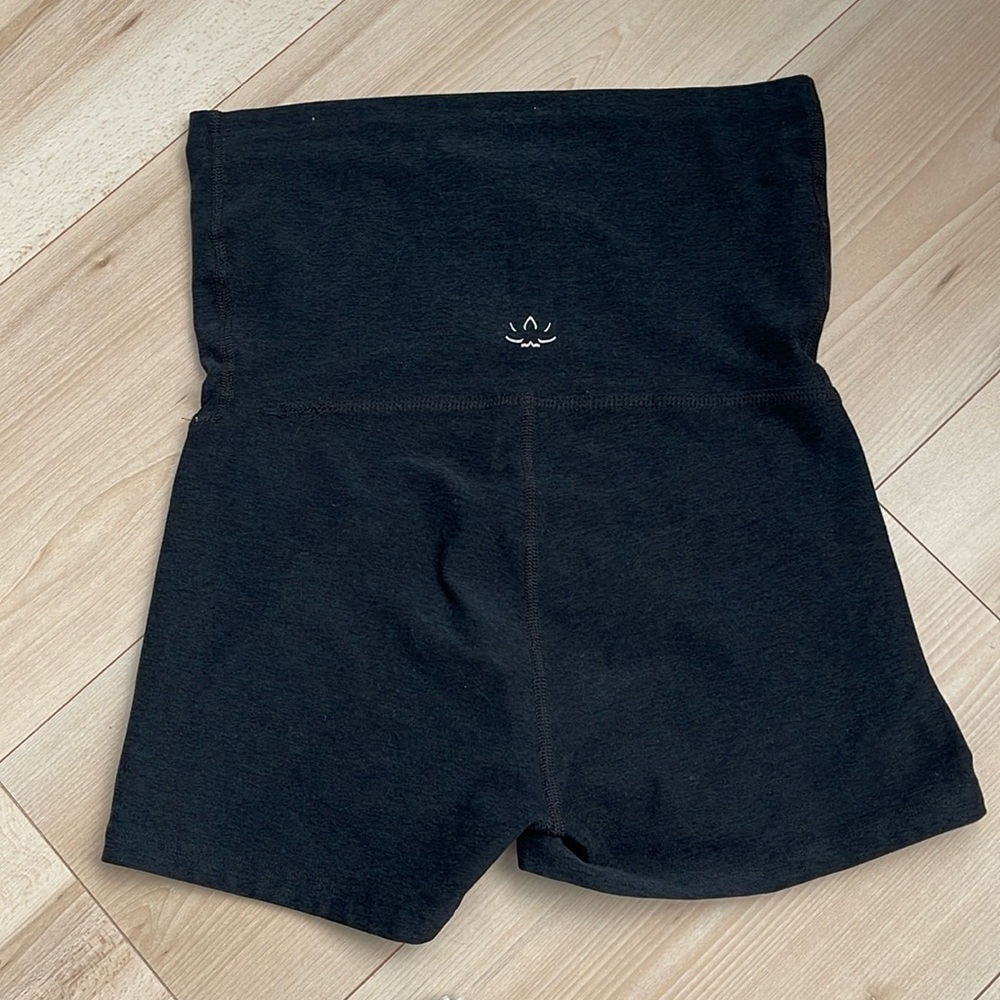 Beyond the Bump Black High Waist Women Shorts